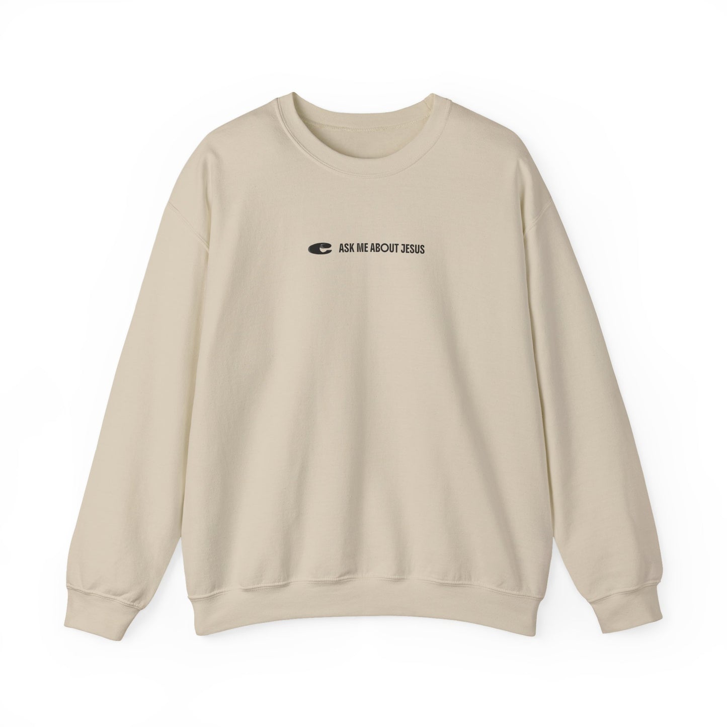 ASK ME ABOUT JESUS Sweatshirt