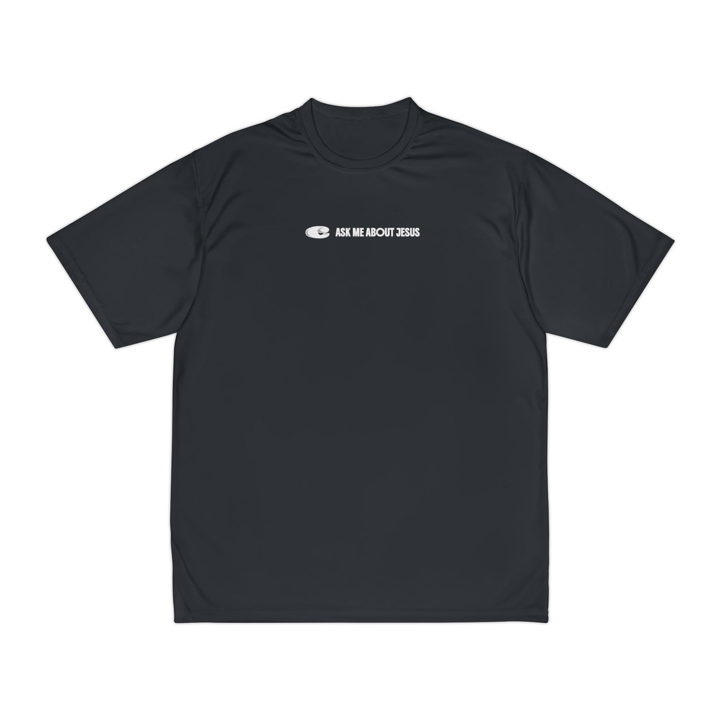 ASK ME ABOUT JESUS Performance Tee