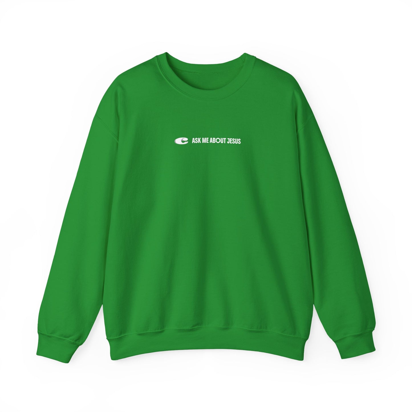 ASK ME ABOUT JESUS Sweatshirt