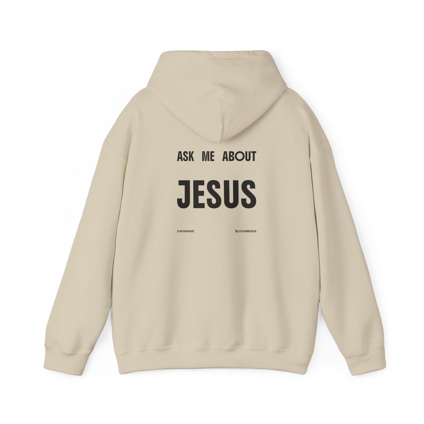 ASK ME ABOUT JESUS Hoodie