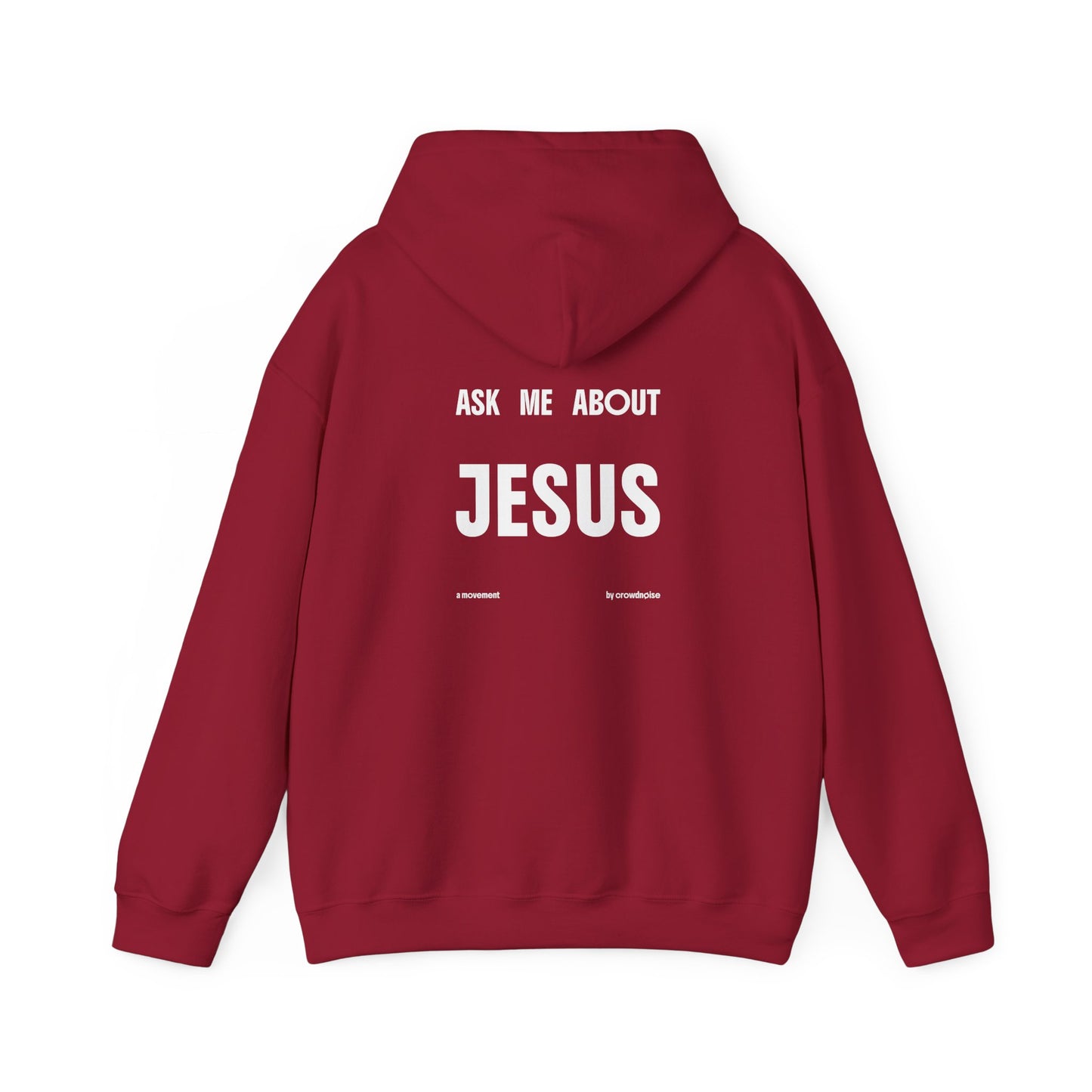 ASK ME ABOUT JESUS Hoodie