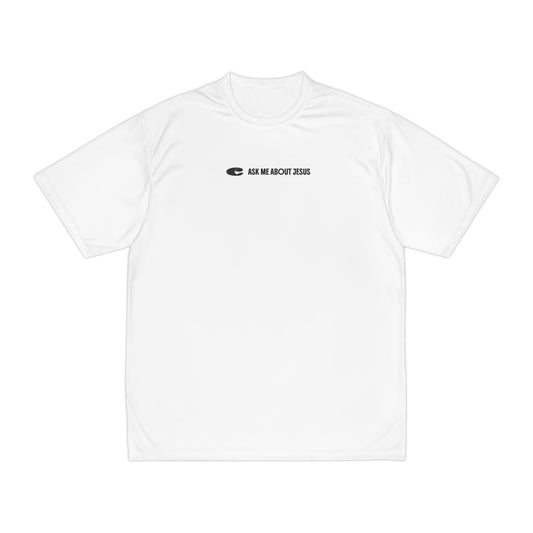 ASK ME ABOUT JESUS Performance Tee